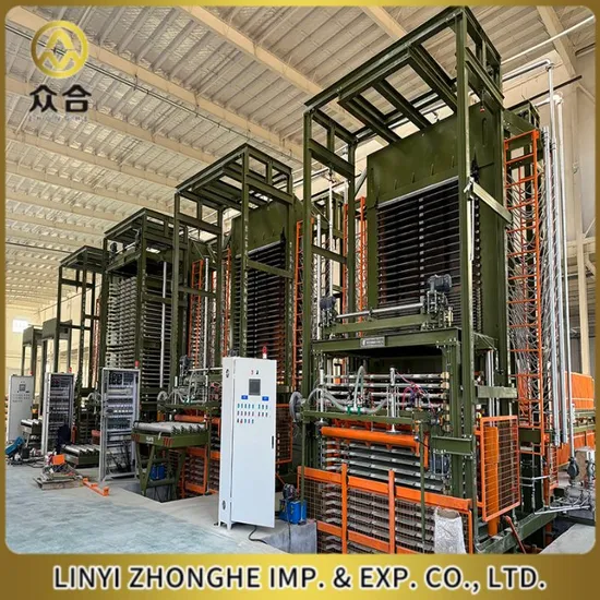 Advanced Fully Automatic Plywood Hot Press Machine with Loader and Unloader