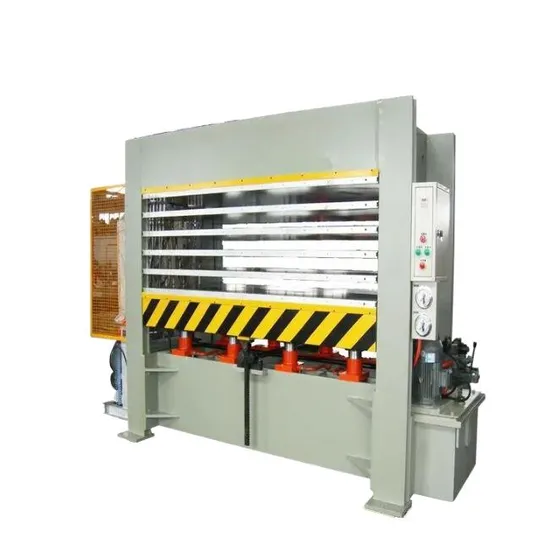 Automatic 3 Layers Plywood Making Door Skin Hot Press Machine