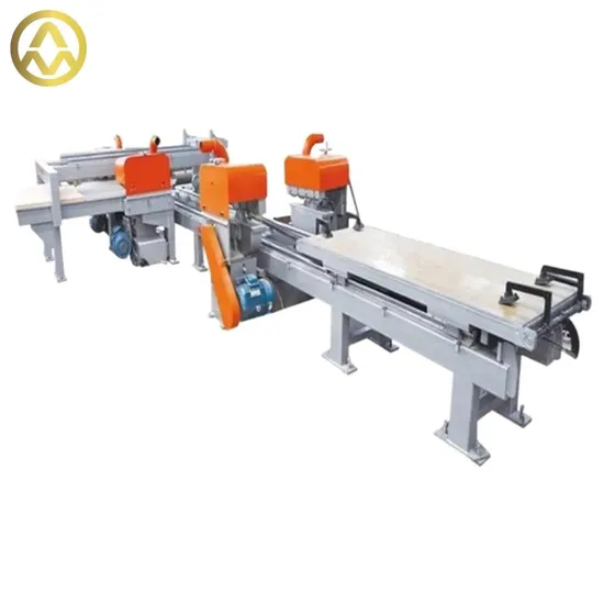 Automatic 4 Sides Edge Trimming Saw Machine