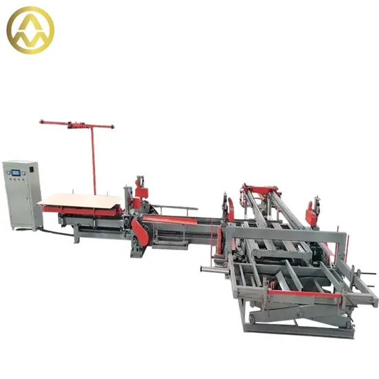 Automatic 4 Sides Edge Trimming Saw Machine