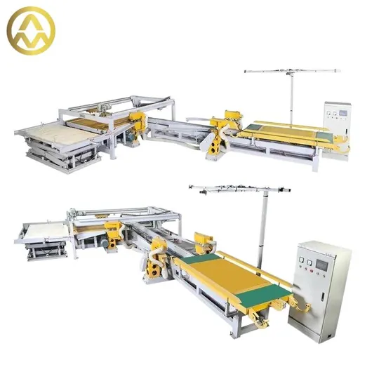 Automatic 4 Sides Edge Trimming Saw Machine