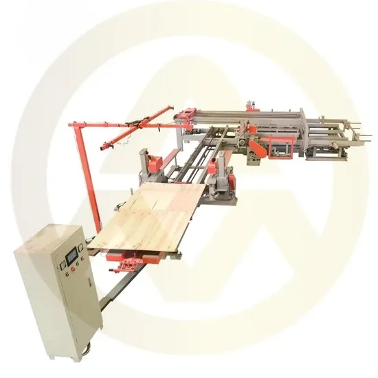 Automatic Loading and Unloading Plywood Edge Trimming Saw