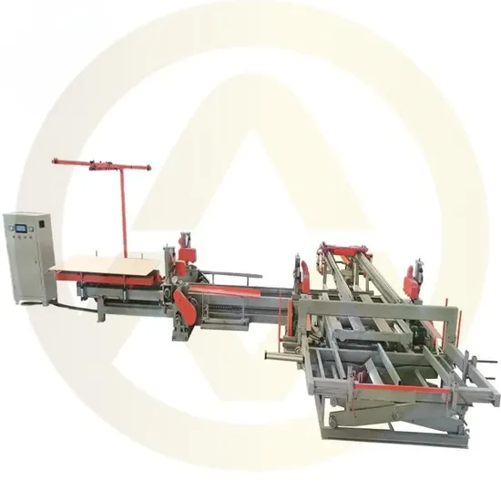 Automatic Plywood Edge Cutting Double Dimension Saw