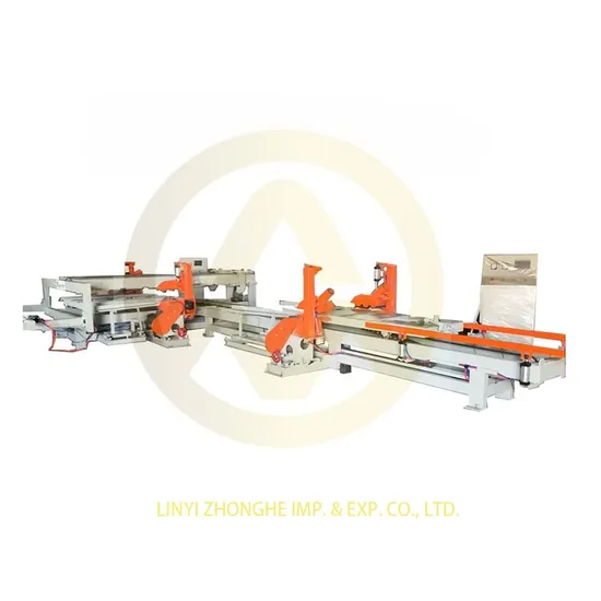 Automatic Plywood Making Machine Double Sizes Edge Cutting Saw for Plywood