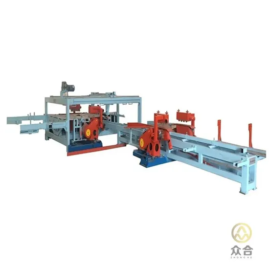 Automatic Plywood Panel Edge Trimming Cutting Saw Machine