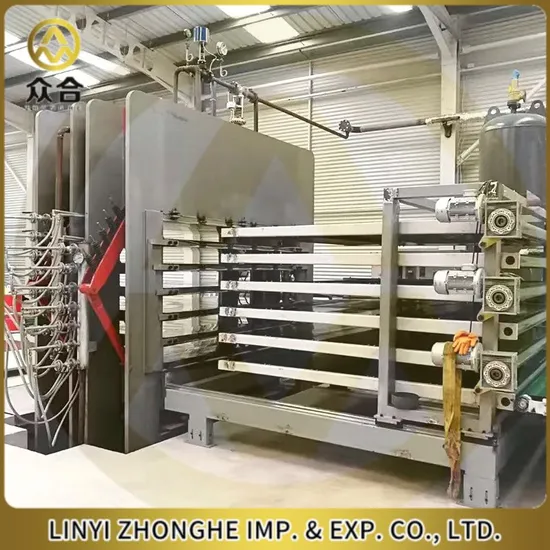 Automatic Plywood Production Line Hot Press Machine