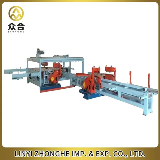 Automatic Precision Wood Edge Slicing Trimming Saw Machine