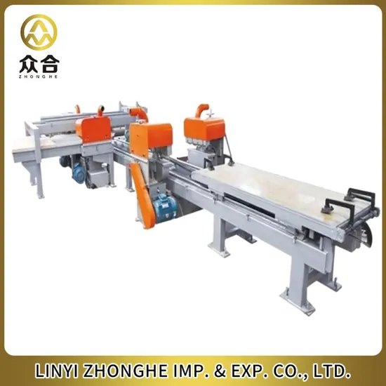 Automatic Precision Wood Edge Slicing Trimming Saw Machine