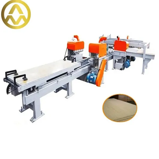 Automatic Woodworking Plywood Panel Edge Trimming Machine