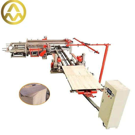 Automatic Woodworking Plywood Panel Edge Trimming Machine