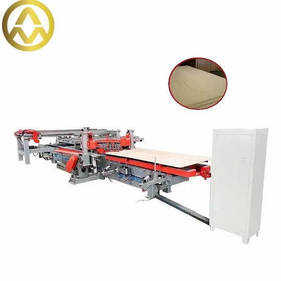 Automatic Woodworking Plywood Panel Edge Trimming Machine