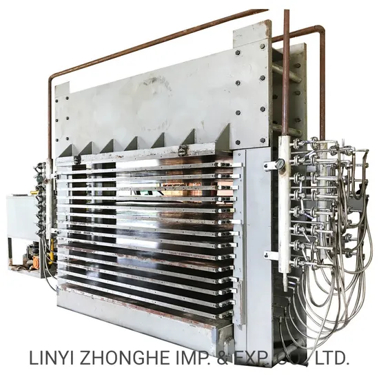 China 400 Tons 15 Layers Hot Press Machine