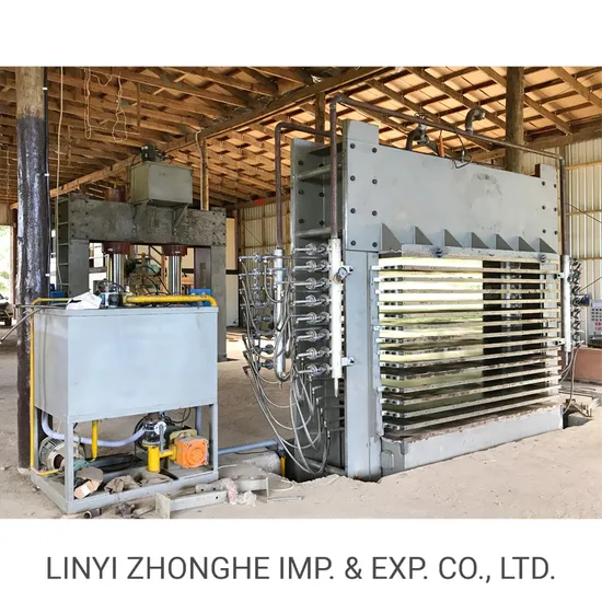 China 400 Tons 15 Layers Hot Press Machine