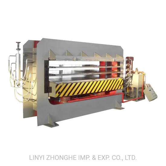 China Linyi 160 Tons Door Panel Hot Press Machine