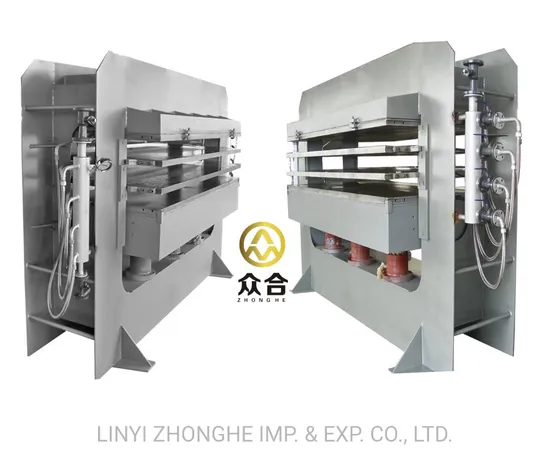 China Linyi 160 Tons Door Panel Hot Press Machine