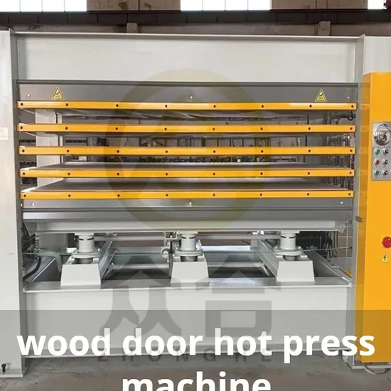 China Manufacturer 120t 1300*2500 Woodworking Machine Hot Press Machine