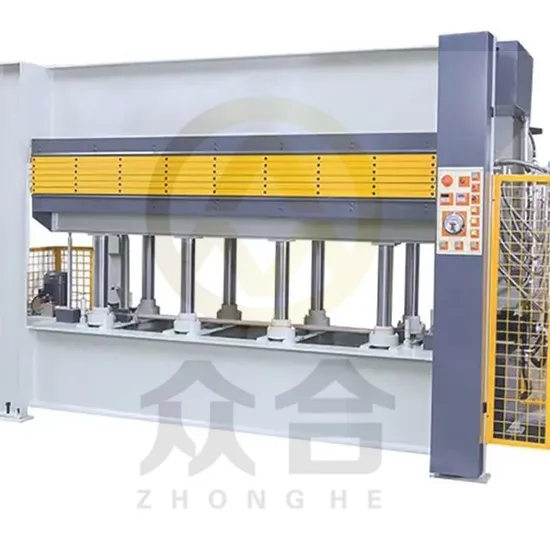 China Manufacturer 120t 1300*2500 Woodworking Machine Hot Press Machine