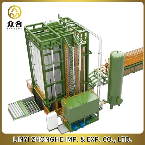 China Plywood Hot Press Machine with Automatic Loder