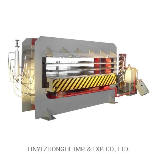 China Plywood Hot Press Machine with Auyomatic Loder