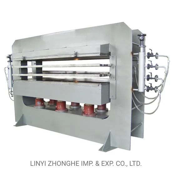 China Plywood Hot Press Machine with Auyomatic Loder