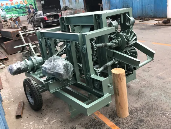 China Vertical Ring Type Wood Debarker Peeling Machine