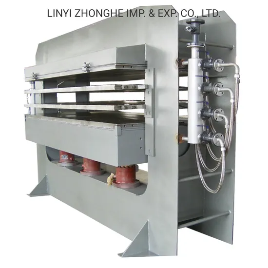 Compact Door Skin Laminating Hot Press Machinery