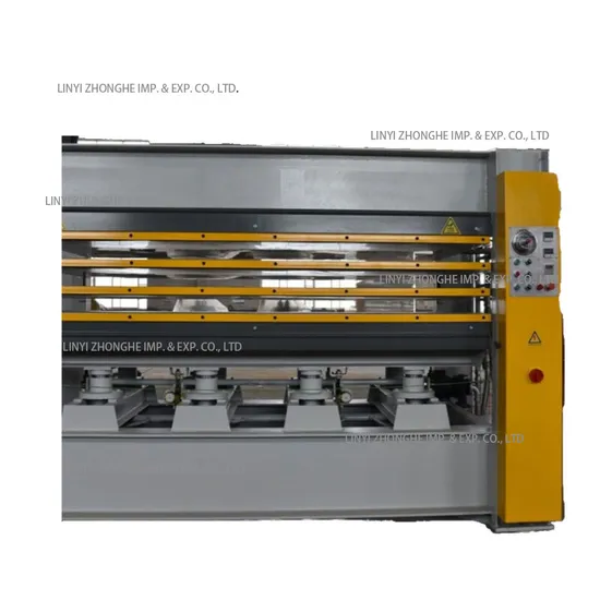 Door Skin Hot Press Machine Vacuum Wood Working Laminate Machine for Kitchen Cabinet Panel