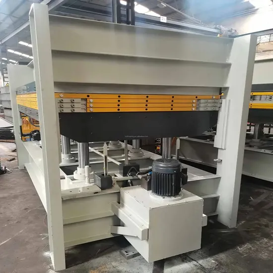 Door Veneer Laminating Hot Press Machine