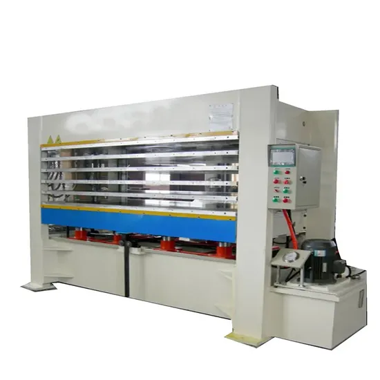 Door Veneer Laminating Hot Press Machine