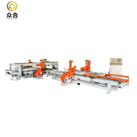 Edge Trimming Machine Use for Veneer Particle Board Production Line