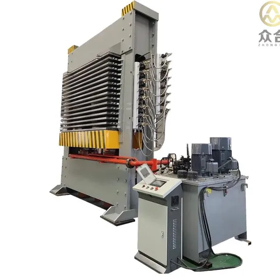 Face Veneer Laminating Hot Press Machine