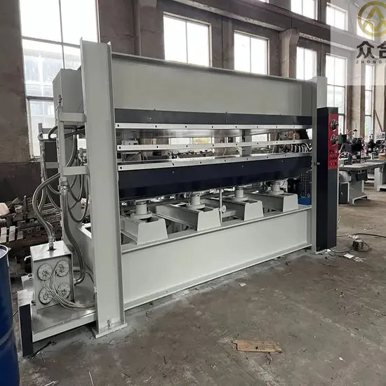 Face Veneer Laminating Hot Press Machine