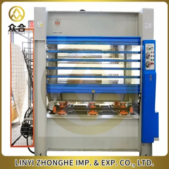 Face Veneer Laminating Hot Press Machine for Wood Door