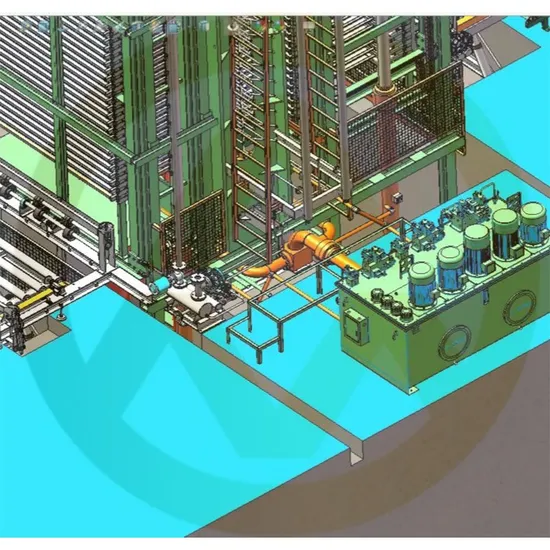 Full-Automatic Plywood Hot Press Machine with Loader and Unloader