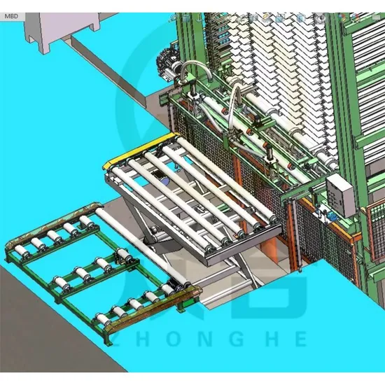 Full Automatic Film Faced Plywood Hot Press Machine From Linyi