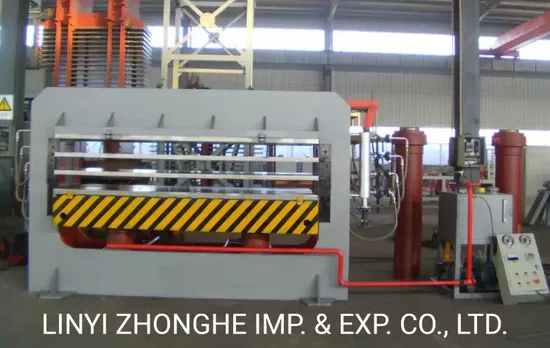 Heavy-Duty Door Skin Laminating Hot Press Machinery