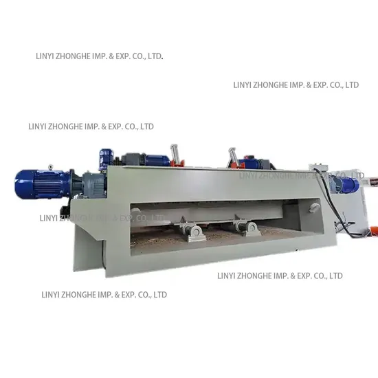 Heavy Duty Hydraulic Big Gear Wood Log Debarking Rounding Machine for Plywood Veneer Peeling Line