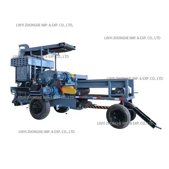 Heavy Duty Hydraulic Big Gear Wood Log Debarking Rounding Machine for Plywood Veneer Peeling Line