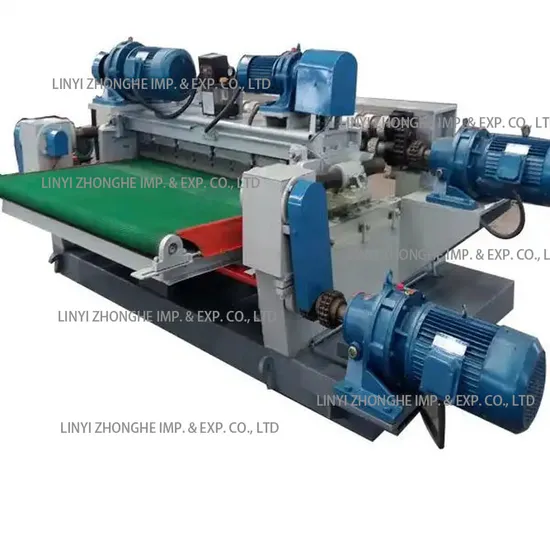 Heavy Duty Hydraulic Big Gear Wood Log Debarking Rounding Machine for Plywood Veneer Peeling Line