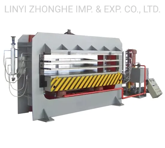 High-Efficiency 160 Tons 3 Layers Door Panel Hot Press Machinery