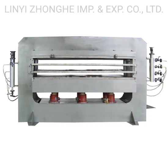 High-Efficiency 160 Tons 3 Layers Door Panel Hot Press Machinery