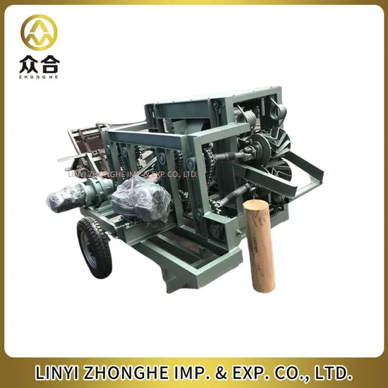 High Capacity Wood Debarker Wood Bark Remover Machine Log Peeler Machine