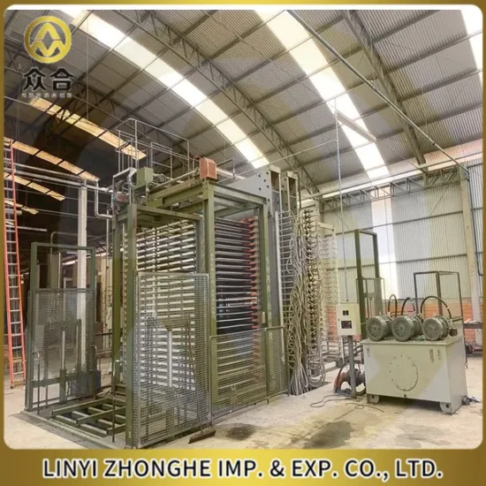 High Efficiency Complete Plywood Hot Press Production Line Making Machine