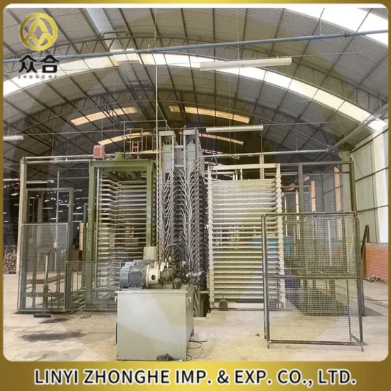 High Efficiency Complete Plywood Hot Press Production Line Making Machine