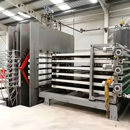 High Efficiency Plywood Hot Press Machine with Automatic Loading and Unloading