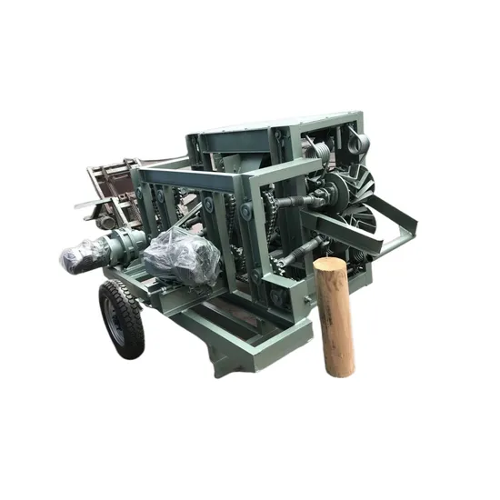 High Peeling Rate Wood Barking Machine