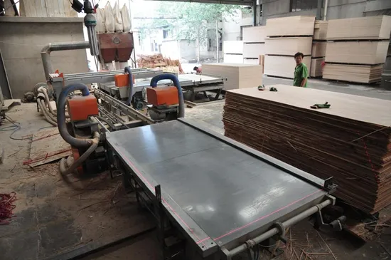 High Precision Plywood Edge Cutting Saw Machine