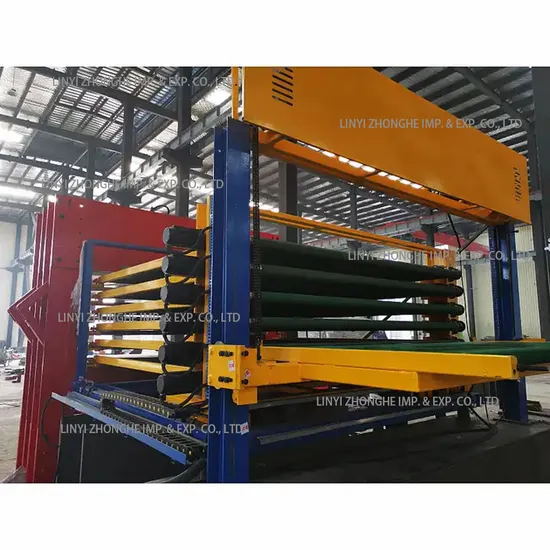 High Quality Film Faced Laminating Hot Press Plywood Production Line Machinery