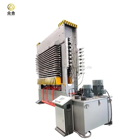 High Quality Hot Press Melamine Laminating Machine for Making Plywood