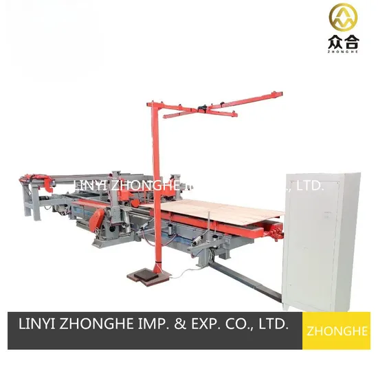 High Speed Plywood Four Sides Edge Cutting Saw